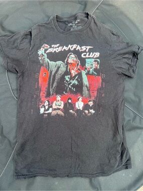 The Breakfast Club Black Graphic Tee